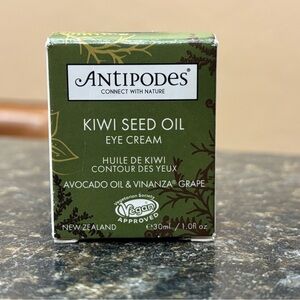 Antipodes Kiwi Seed Oil Eye Cream Vegan Skincare